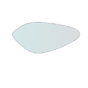 Vetro Specchio Retrovisore SX Compatibile Per Moto Ducati Streetfighter 1098