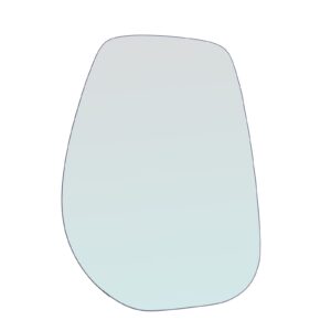 Vetro Specchio Retrovisore Lato DX-Passeggero Per Samsung SV 110