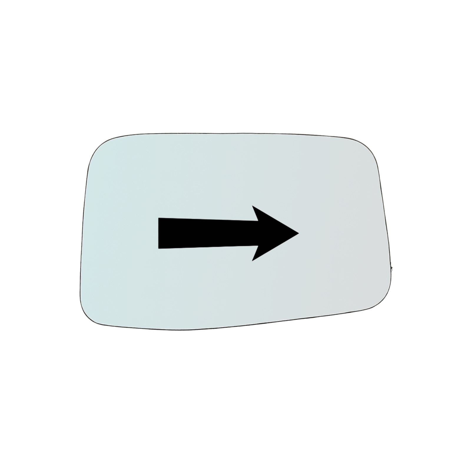 Vetro Specchio Retrovisore Lato DX-Passeggero Per Honda CR-Z dal 2010-2016