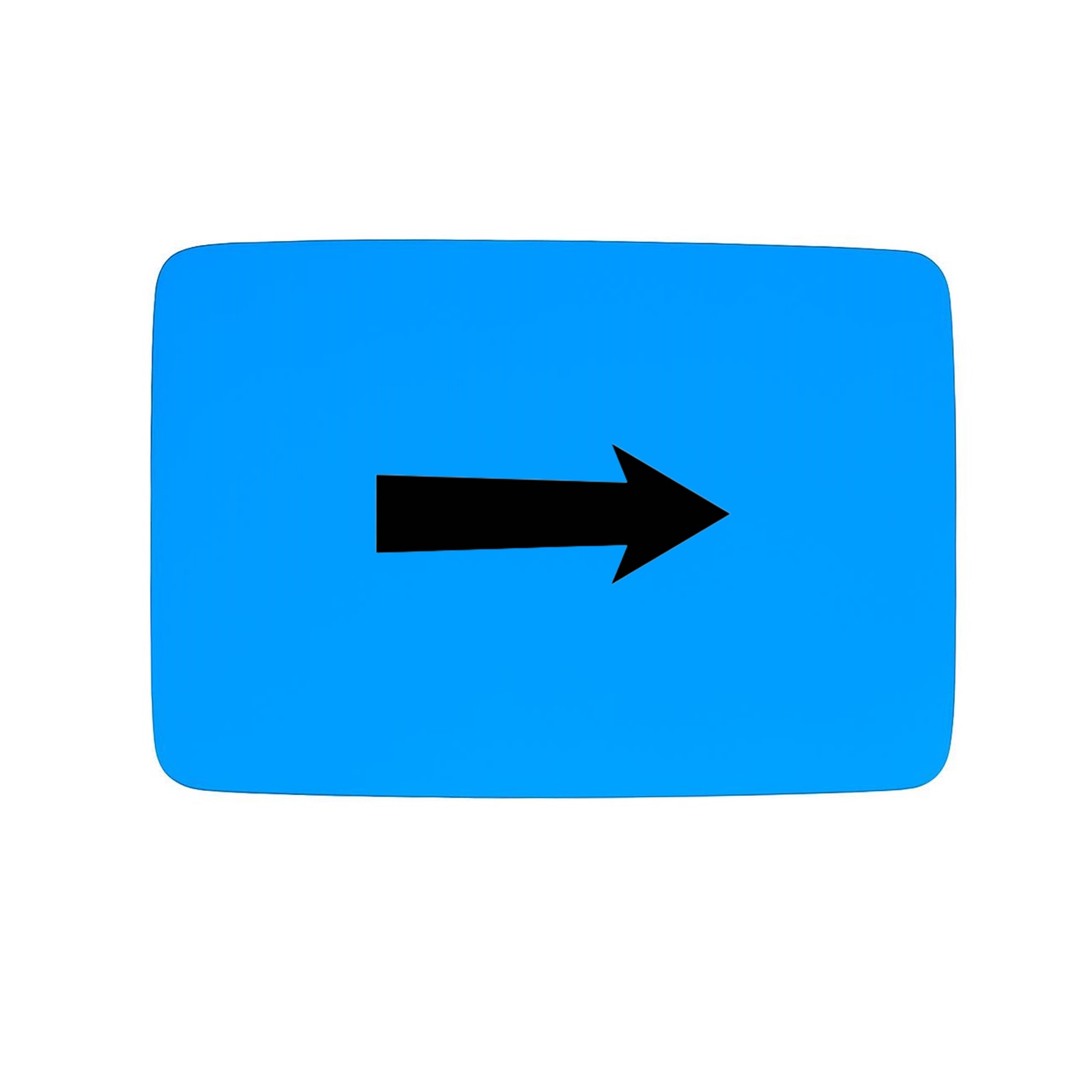 Vetro Specchio Retrovisore Lato DX-Passeggero Per Lancia Delta Integrale