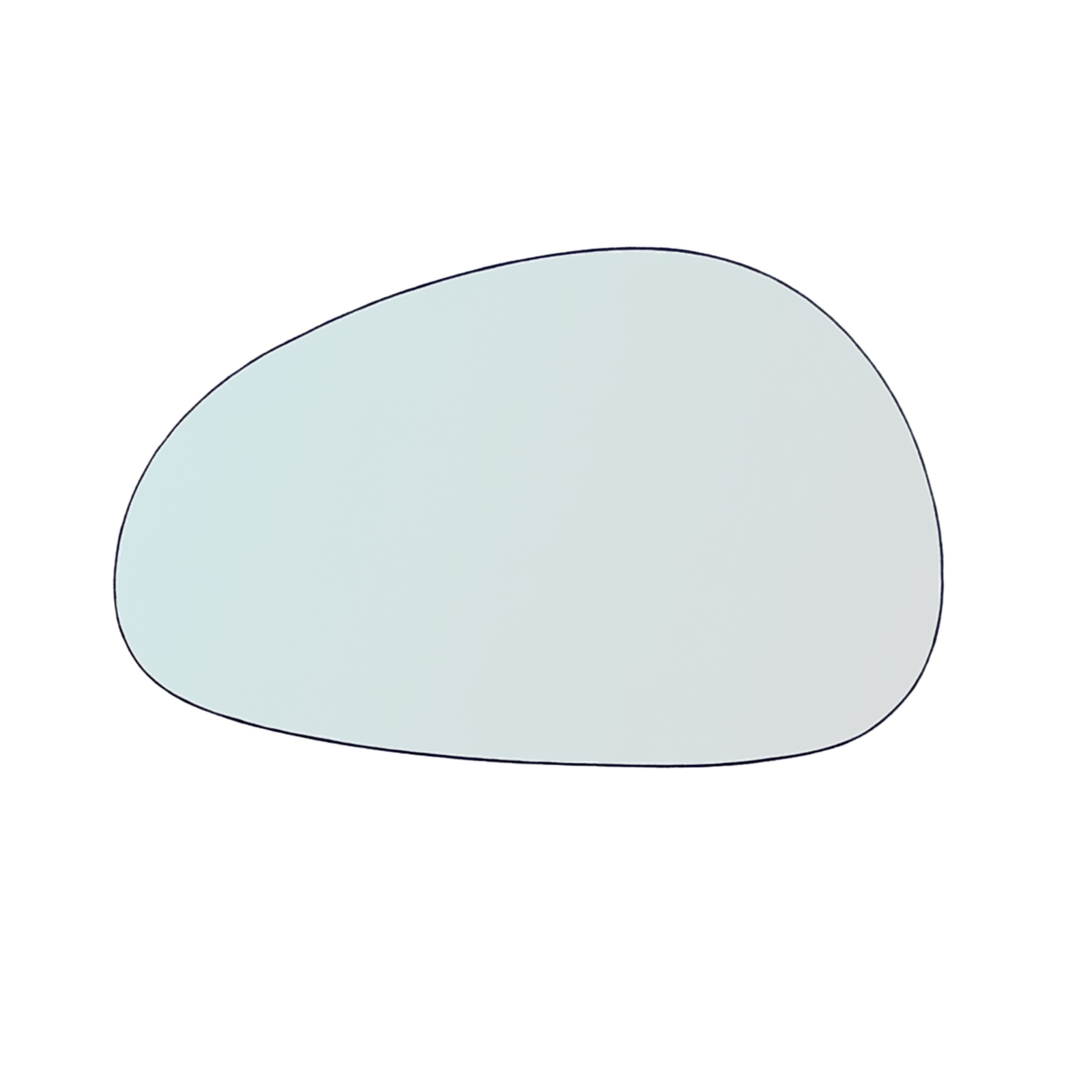 Vetro Specchio Retrovisore DX Compatibile Per Moto Yamaha TDM 900 del 2002