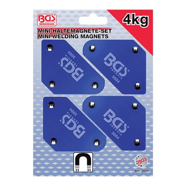 Set 4 Pezzi Mini Squadre Magnetiche BGS3004