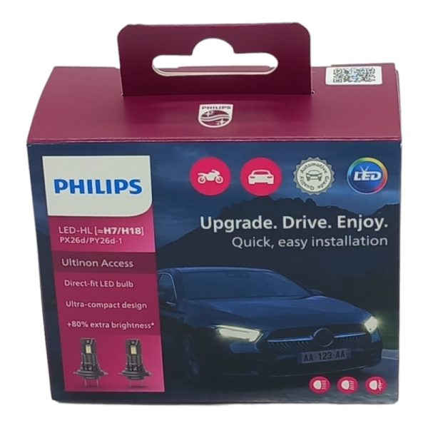 Philips Lampadine H7 Led Compatibile Per Chevrolet Aveo (T300) dal 2011>