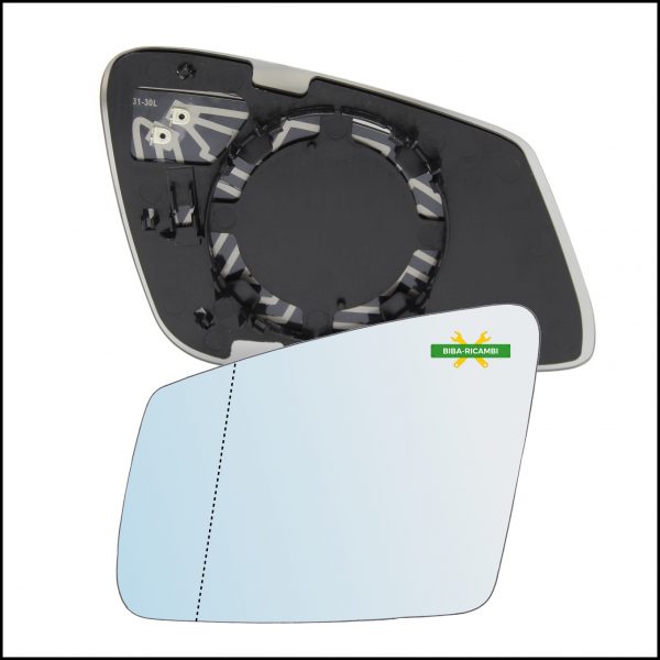 Piastra Specchio Retrovisore Termico Asferico Lato Sx-Guidatore Per Bmw X1 II (F48) dal 2014>