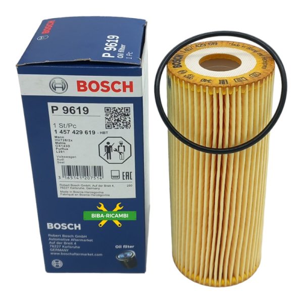 Filtro Olio Bosch Compatibile Per Seat Cordoba (6K1) 1.9 TDI 66KW-90CV