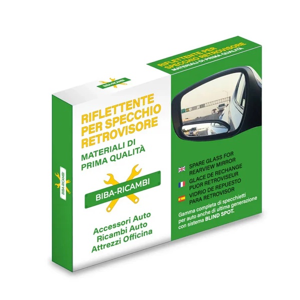 Vetro Specchio Retrovisore Lato Guidatore Per Fiat Scudo II dal 2007>