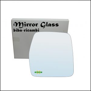Vetro Specchio Retrovisore Cromato Lato Dx-Passeggero Per Citroen Jumpy I (U6U) dal 1994-2006