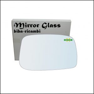Vetro Specchio Retrovisore Cromato Lato Dx-Passeggero Per Citroen C8 (EA) dal 2002>