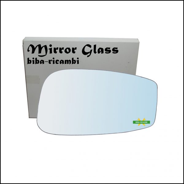 Vetro Specchio Retrovisore Cromato Lato Dx-Passeggero Per Fiat Idea (350) solo dal 2003-2008
