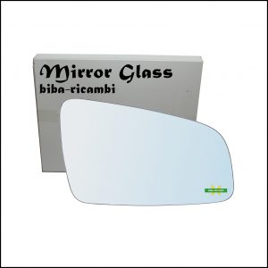 Vetro Specchio Retrovisore Cromato Lato Dx-Passeggero Per Opel Zafira B (A05) solo dal 2005-2008