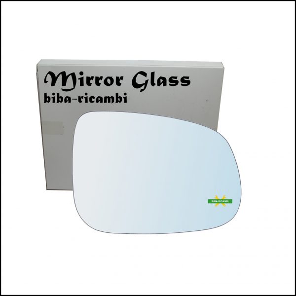 Vetro Specchio Retrovisore Cromato Lato Dx-Passeggero Per Volvo S60 II (134) dal 2010>