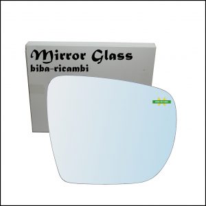 Vetro Specchio Retrovisore Cromato Lato Dx-Passeggero Per Hyundai ix35 (LM, EL, ELH) 2009>