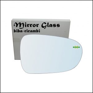 Vetro Specchio Retrovisore Cromato Lato Dx-Passeggero Per Seat Alhambra I (7V8) dal 1996-2000