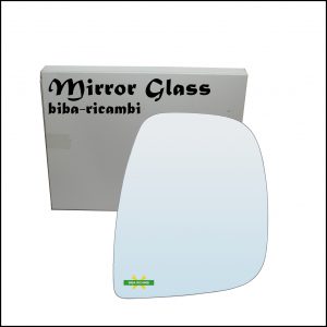 Vetro Specchio Retrovisore Cromato Lato Dx-Passeggero Per Citroen Jumpy III (V) dal 2016>