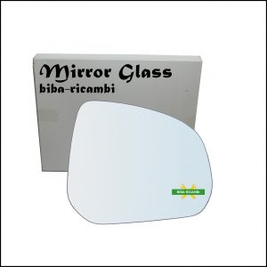 Vetro Specchio Retrovisore Lato Dx-Passeggero Per Nissan Pixo (UA0) dal 2009>