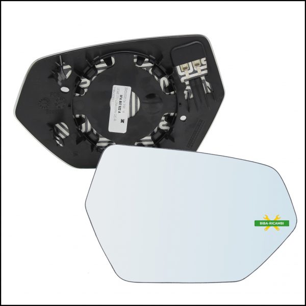 Piastra Specchio Retrovisore Termica Lato Dx-Passeggero Per Seat Leon IV (KL) dal 2019>