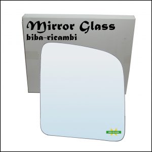 Vetro Specchio Retrovisore Cromato Lato Dx-Passeggero Per Ford Transit Connect I dal 2002-2013