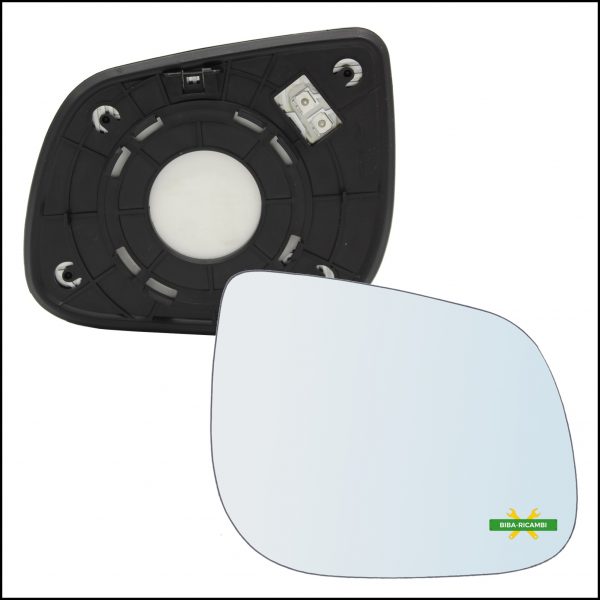 Piastra Specchio Retrovisore Termica Lato Dx-Passeggero Per Kia Picanto II (TA) dal 2011>