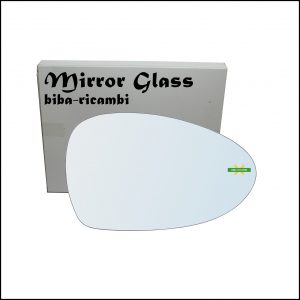 Vetro Specchio Retrovisore Lato Dx-Passeggero (specchio più grande)