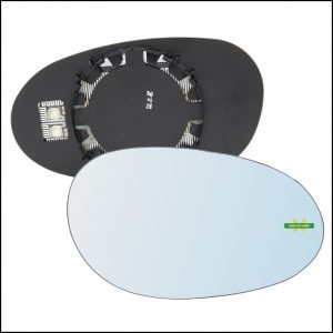 Piastra Specchio Retrovisore Termica Lato Dx-Passeggero Per Smart Fortwo I (450) dal 2004-2007