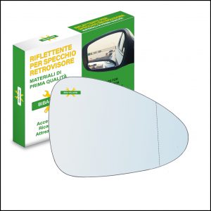 Vetro Specchio Retrovisore Asferico Lato Dx-Passeggero Per Porsche Panamera I (970) dal 2009>