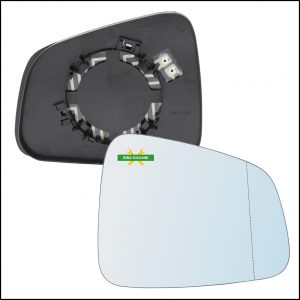 Piastra Specchio Retrovisore Termica Asferica Lato Dx-Passeggero Per Chevrolet Trax dal 2012>