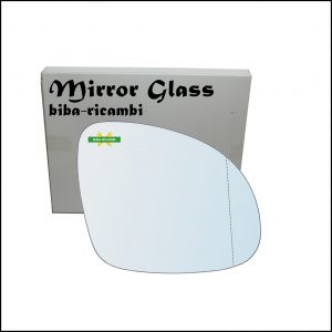 Vetro Specchio Retrovisore Asferico Lato Dx-Passeggero Per Seat Alhambra II (710) dal 2010>