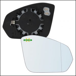 Piastra Specchio Retrovisore Termica Asferica Lato Dx-Passeggero Per Skoda Fabia IV (PJ3) dal 2021>