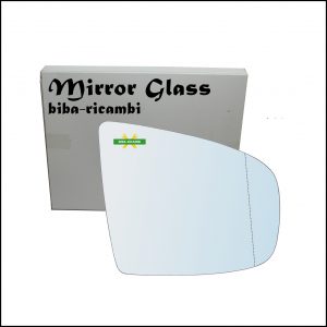Vetro Specchio Retrovisore Cromato Asferico Lato Dx-Passeggero Per Bmw X5 II (E70) dal 2006-2013