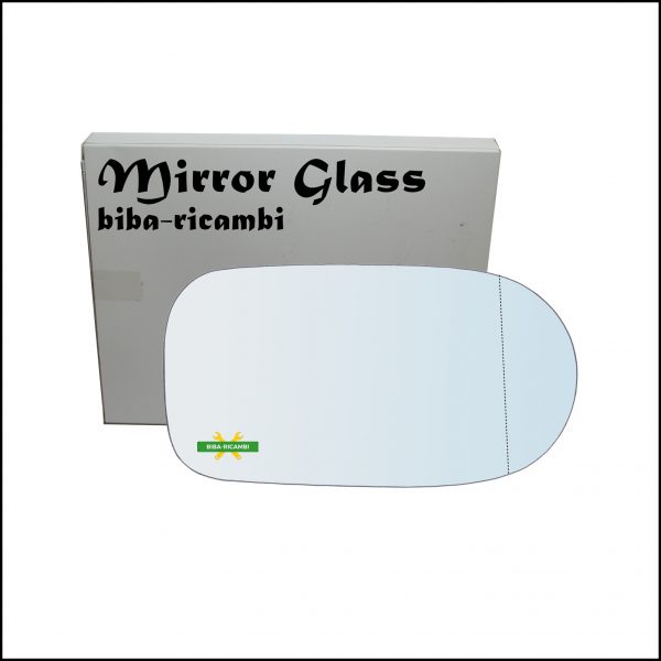 Vetro Specchio Retrovisore Asferico Lato DX Compatibile Con Fiat Strada fino al 2009