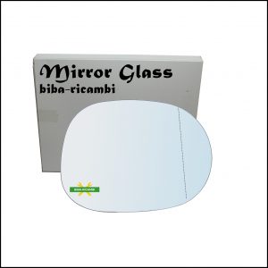 Vetro Specchio Retrovisore Cromato Asferico Lato Dx-Passeggero Per DR 1 dal 2010-2014