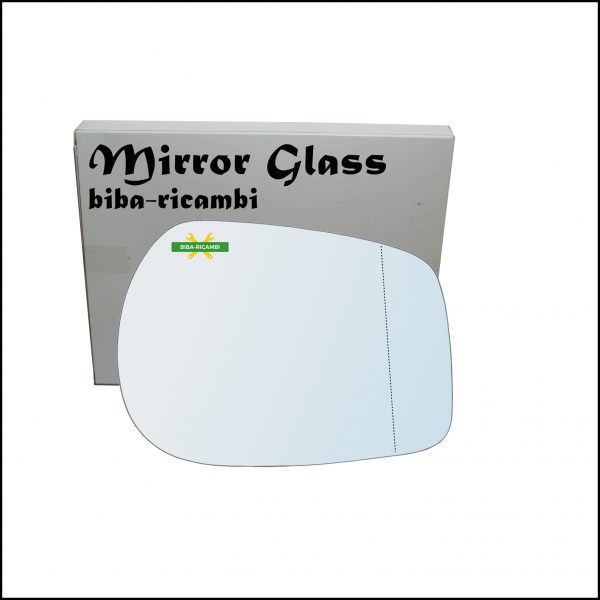 Vetro Specchio Retrovisore Asferico Lato Dx-Passeggero art.V214-RS