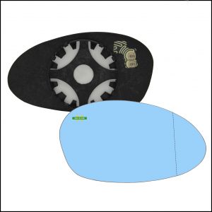 V. Piastra Specchio Retrovisore Termica Asferica Blue Lato Dx-Passeggero (solo dal 2003-2008)