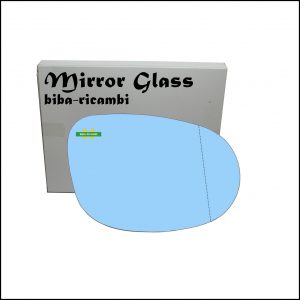 Vetro Specchio Retrovisore Blue Asferico Lato Dx-Passeggero Per Fiat Croma II (194) dal 2005>