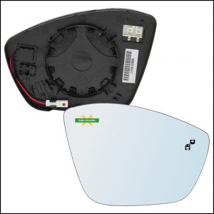 Piastra Retrovisore Termica Blind Spot Lato Dx-Passeggero Per Citroen C3 III (SX) dal 2016>