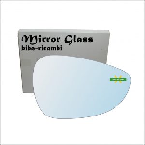 Vetro Specchio Retrovisore Cromato Lato Dx-Passeggero Per Ford B-Max (JK) dal 2012>