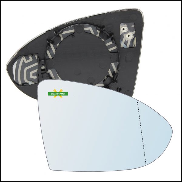 Piastra Specchio Completa Di Vetro Termico Asferico Lato Dx-Passeggero Per VW PASSAT VI (3G2) dal 2014>