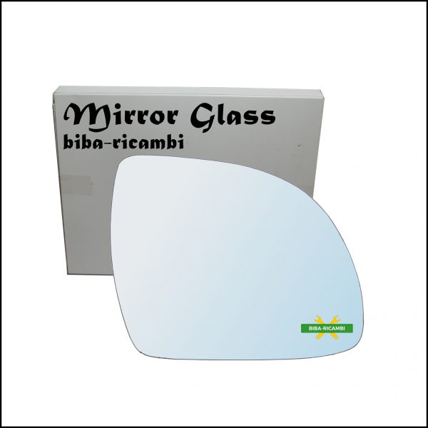 Vetro Specchio Retrovisore Cromato Lato Dx-Passeggero Per Ssangyong Korando (CK) dal 2010-2018