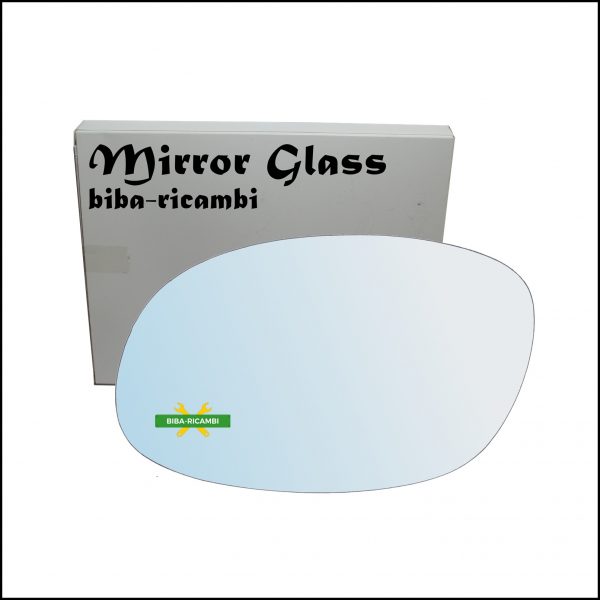 Vetro Specchio Retrovisore Cromato Lato Sx-Guidatore Per Ssangyong Korando (KJ) dal 1996>