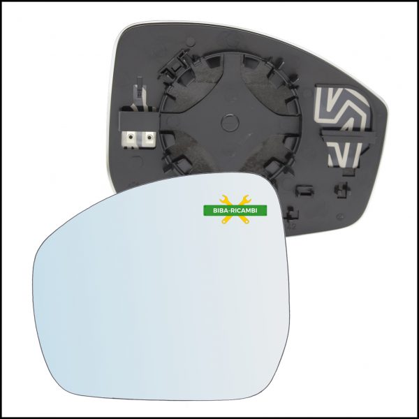 Specchio Piastra Retrovisore Blind Spot Lato Sx-Guidatore Per Jaguar F-Pace (X761) dal 2015>