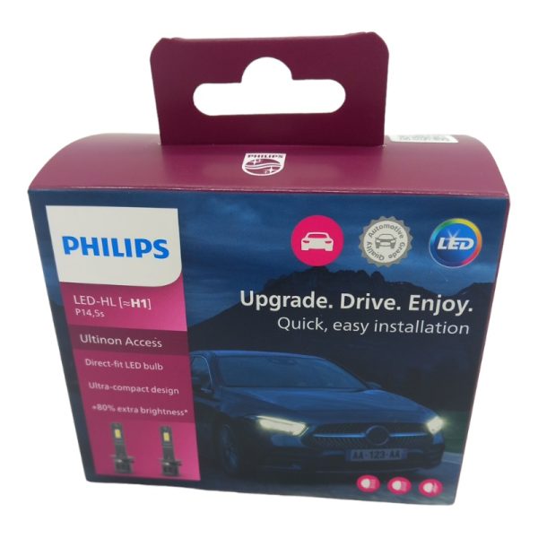 Lampadine Philips H1 Led Compatibile Per Opel Zafira Life (K0) dal 2019>