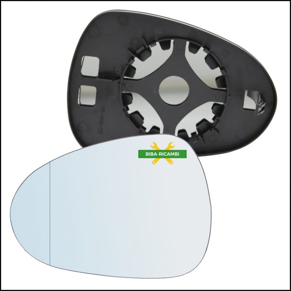 V. Specchio Retrovisore Asferico Lato Sx-Guidatore Per Seat Leon II (1P1) solo dal 2009-2012