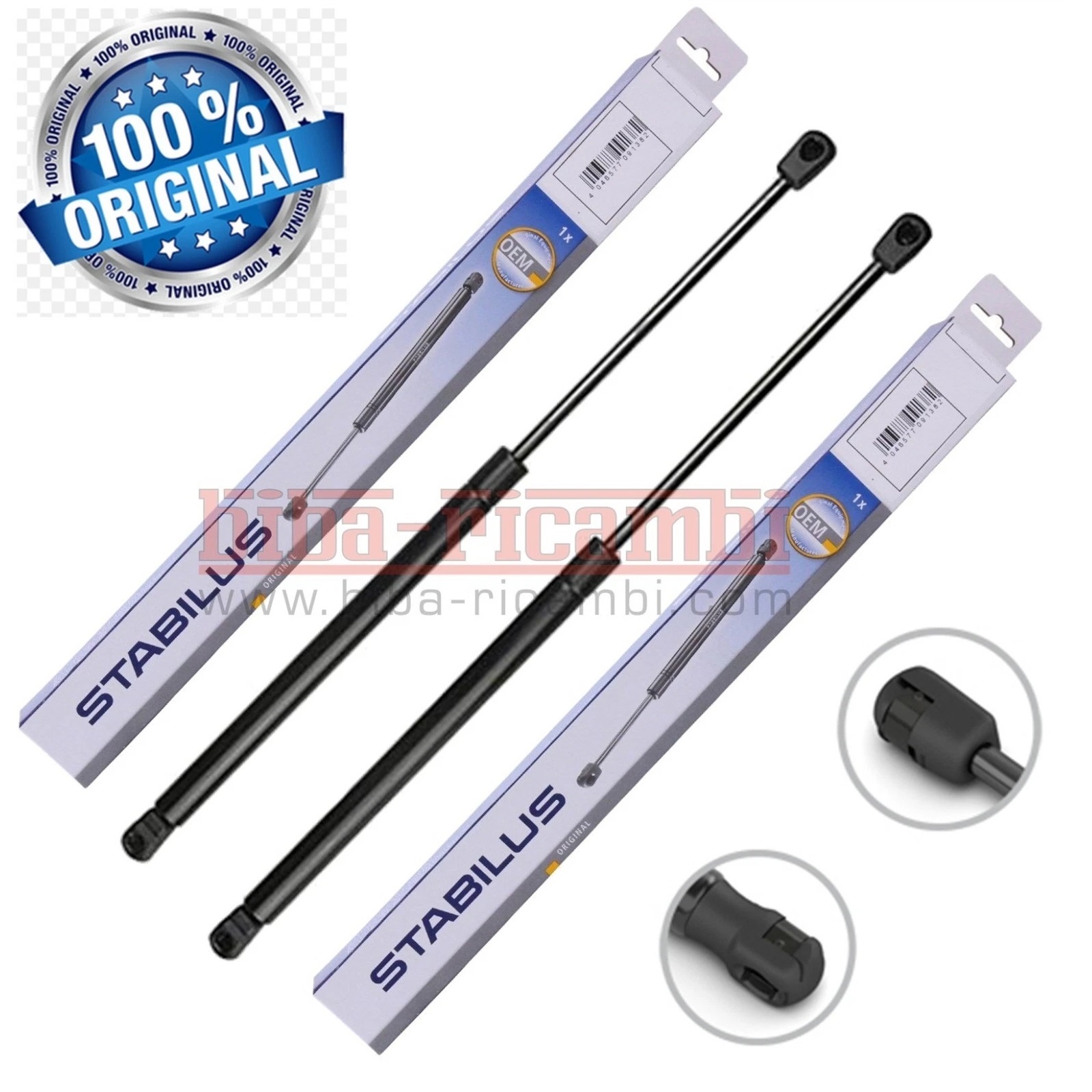 STABILUS Pistoncini Portellone Compatibile Per Fiat Ulysse II (179) dal 2002>