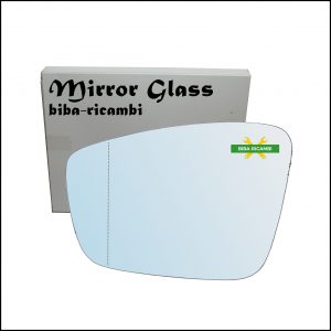 Vetro Specchio Retrovisore Asferico Lato Sx-Guidatore Per Seat Mii (KF1) dal 2011>