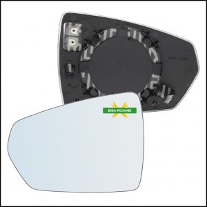 Piastra Specchio Retrovisore Termico Lato Sx-Guidatore Per Vw POLO (AW1) dal 2017>