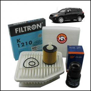 Kit Tagliando Filtri Per Toyota RAV 4 2.200 D 110kw/150cv dal 2006>