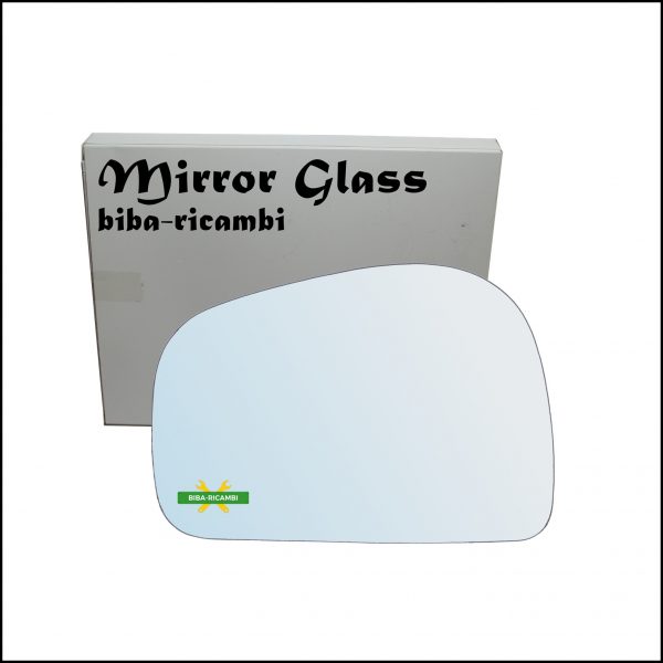 Vetro Specchio Retrovisore Cromato Lato Sx-Guidatore Per Tata Safari (42_FD) dal 1998>