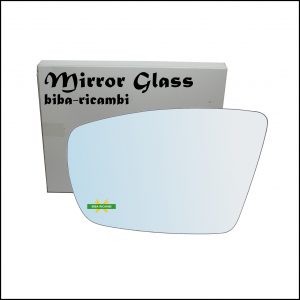 Vetro Specchio Retrovisore Cromato Lato Sx-Guidatore Per Aixam Coupe dal 2017>
