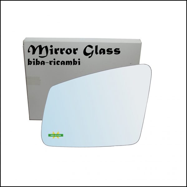 Vetro Specchio Retrovisore Cromato Lato Sx-Guidatore Per Bmw X1 (E84) solo dal 2012-2015