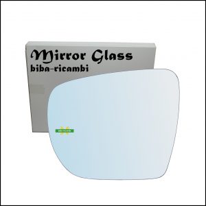 Vetro Specchio Retrovisore Cromato Lato Sx-Guidatore Per Hyundai ix35 (LM, EL, ELH) 2009>